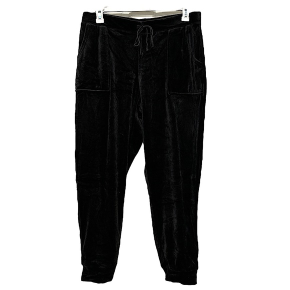 Velvet Jogger Pants, Size 1X - Picture 1 of 3